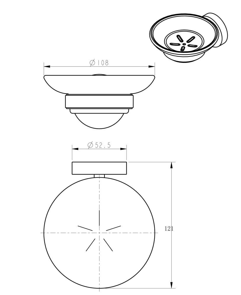 iBathUK Lumo Wall Mounted Bathroom Accessory Set, 6 Piece Complete Kit for Modern Bathrooms, Chrome