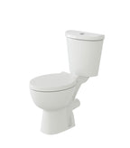 Quartz Toilet & 400mm Slimline Sink Cabinet Cloakroom Set - Gloss White
