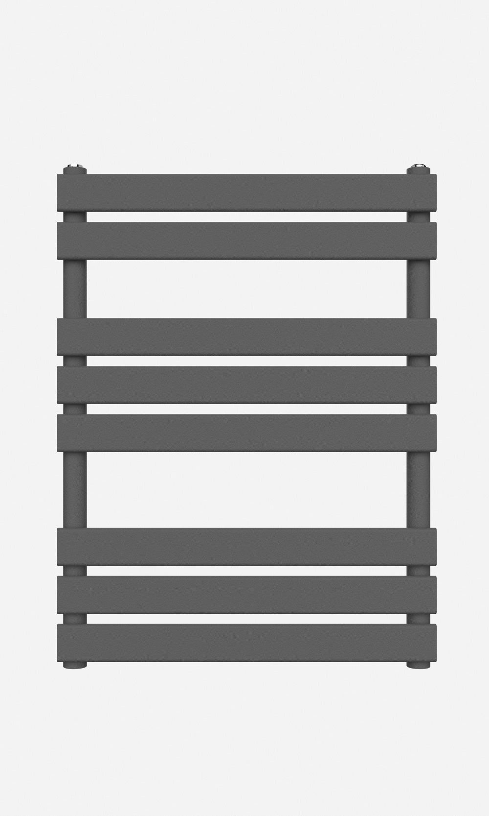800 x 600 White Flat Panel Heated Towel Rail Bathroom Radiator