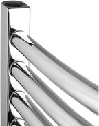 1600 x 600 Curved Heated Towel Rail Chrome Bathroom Radiator NC1600600