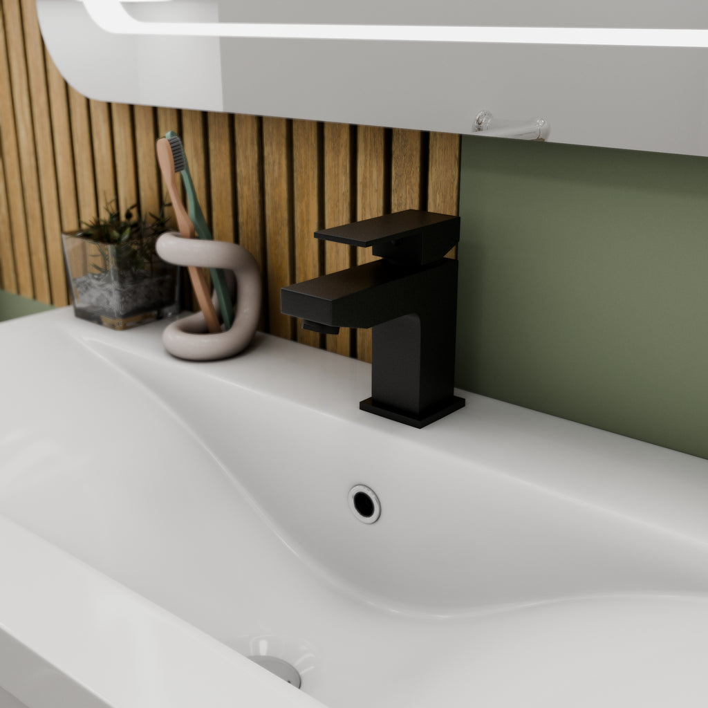 Munro Mono Basin Mixer Tap - Matt Black