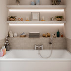 Trace Bath Shower Mixer inc. shower set Chrome