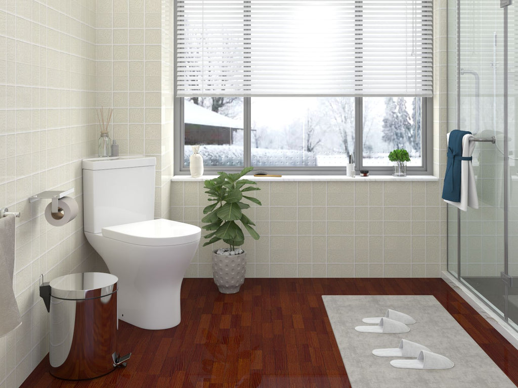 Palma CC Pan, Corner Cistern & Wrapover PP Seat