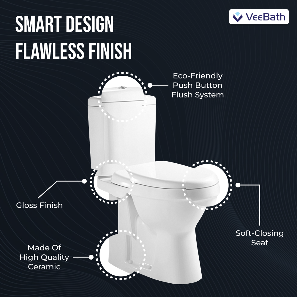 Verona Comfort Heigh Pan, Cistern and PP S/C Seat