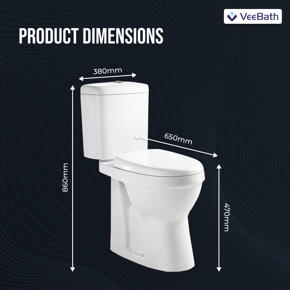 Verona Comfort Heigh Pan, Cistern and PP S/C Seat