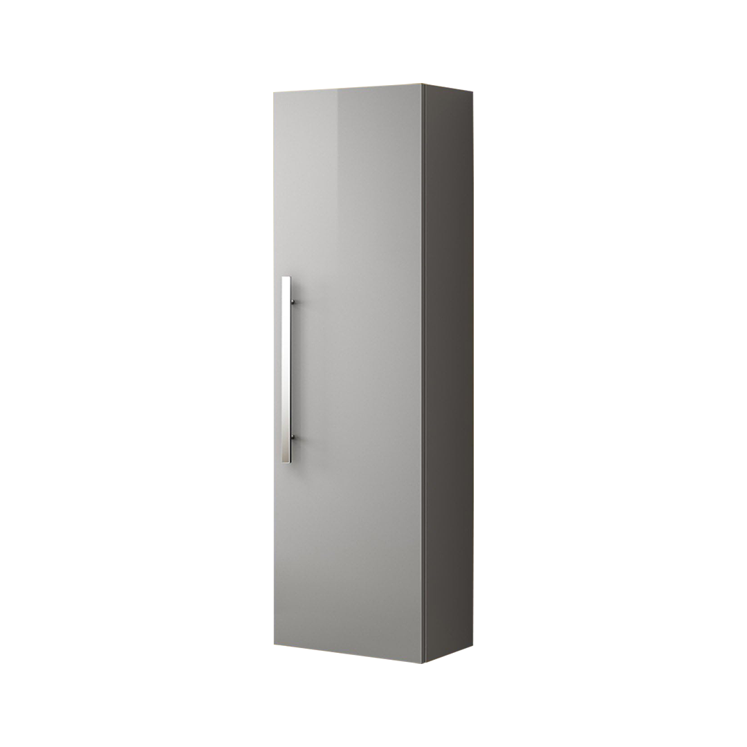 Avon 1200 Tall Cupboard Unit - Grey
