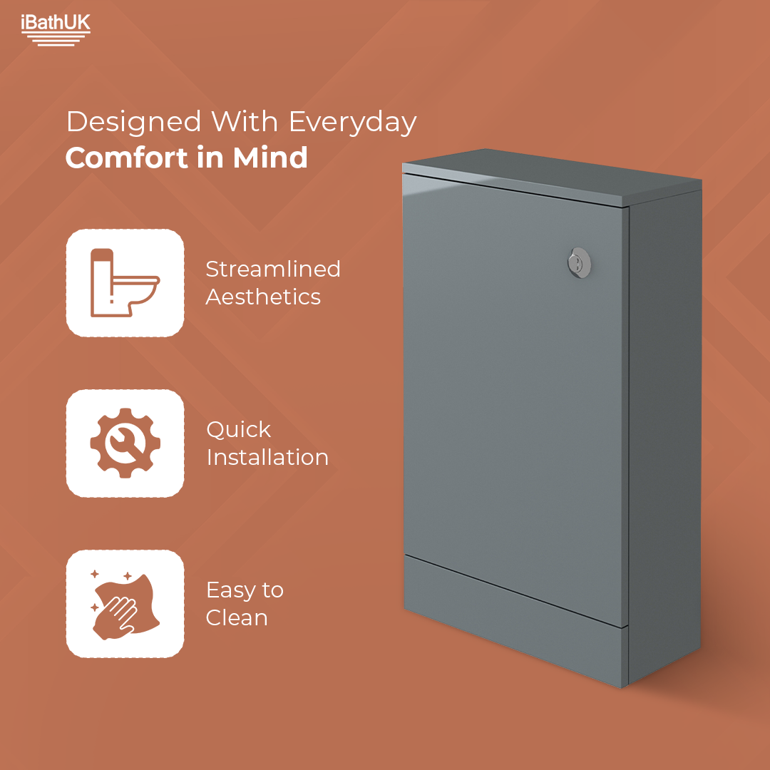 Avon/Trent 500mm WC Unit - Grey