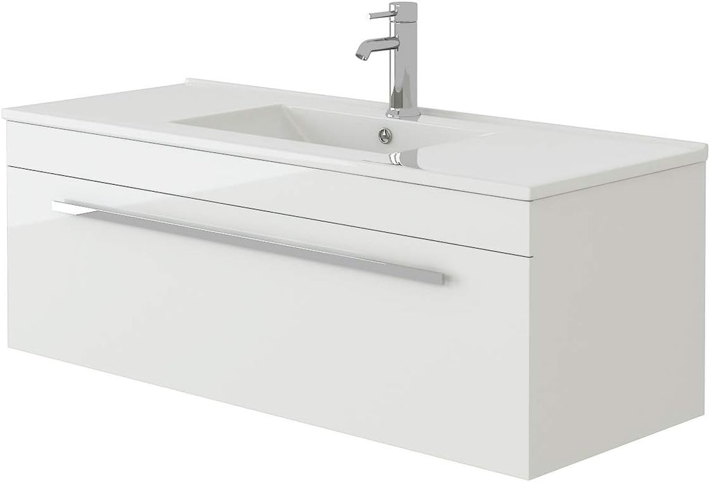 Desire Venus 1000 White WH unit and Slim basin