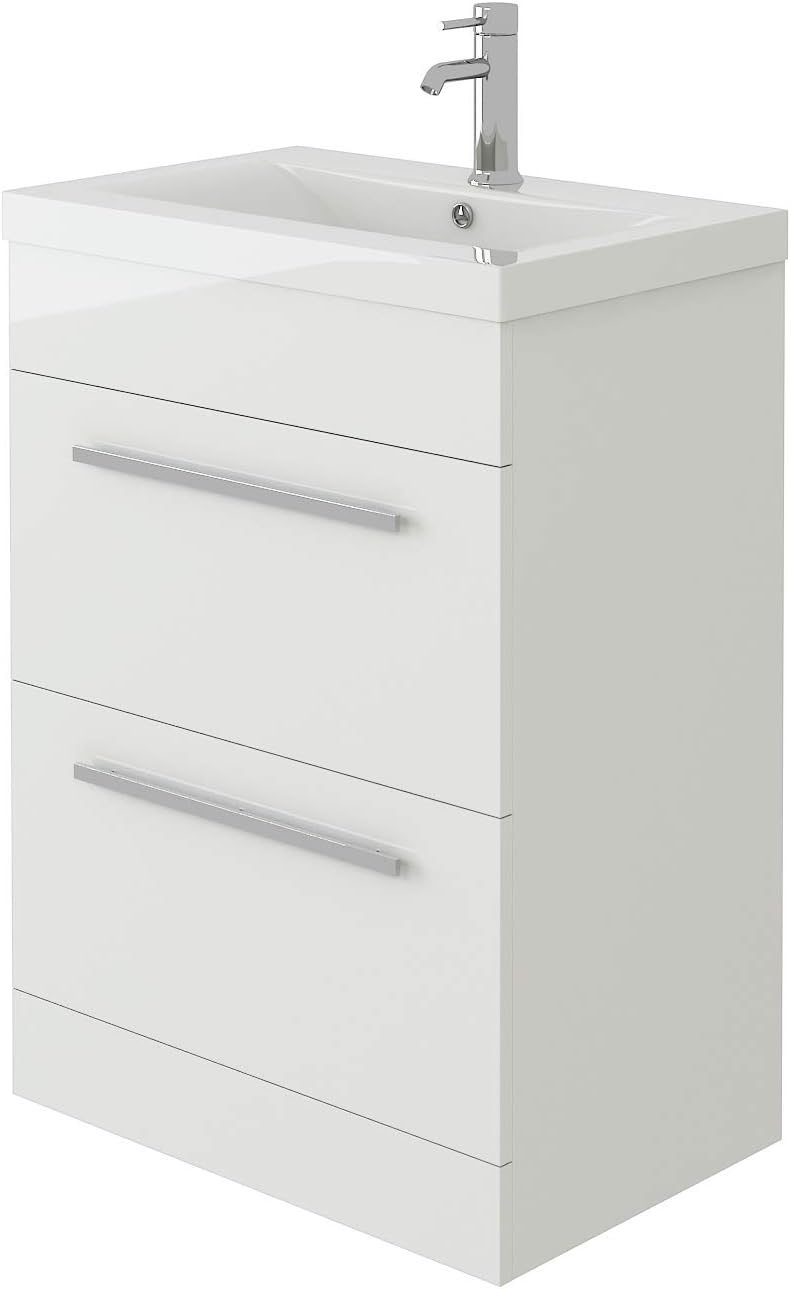 Desire Venus 600 Mid Edged Basin Unit -2 Storage Section