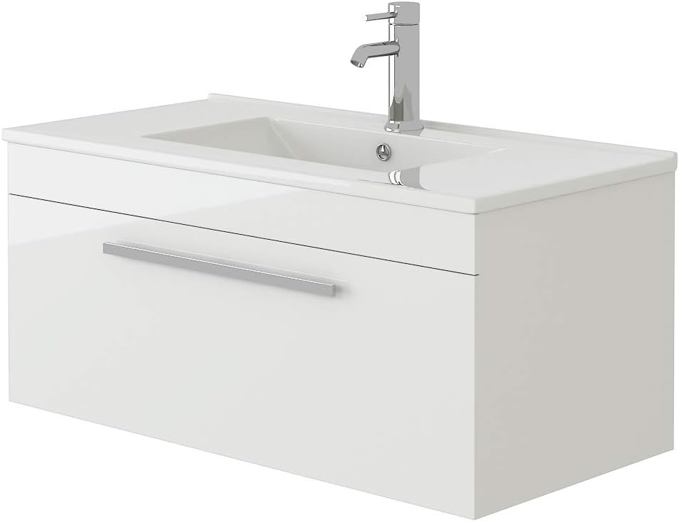Desire Venus 800 White WH unit and Slim basin