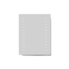 iBathUK Orion LED Bathroom Mirror, Battery Powered Rectangular Mirror, Illuminated Frameless Modern Wall Mirror, Grey, 500x700mm