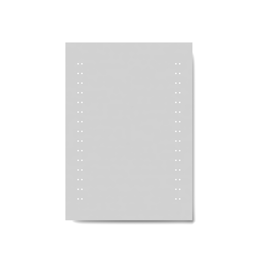 iBathUK Orion LED Bathroom Mirror, Battery Powered Rectangular Mirror, Illuminated Frameless Modern Wall Mirror, Grey, 500x700mm