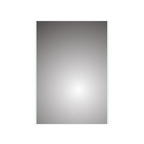 iBathUK Nebula Rectangular Illuminated LED Bathroom Mirror, Wall Mirror with Motion Sensor and Infrared Sensor Switch, 500x700mm