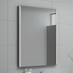 iBathUK Nebula Rectangular Illuminated LED Bathroom Mirror, Wall Mirror with Motion Sensor and Infrared Sensor Switch, 500x700mm