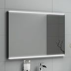 iBathUK Nebula Rectangular Illuminated LED Bathroom Mirror, Wall Mirror with Motion Sensor and Infrared Sensor Switch, 500x700mm