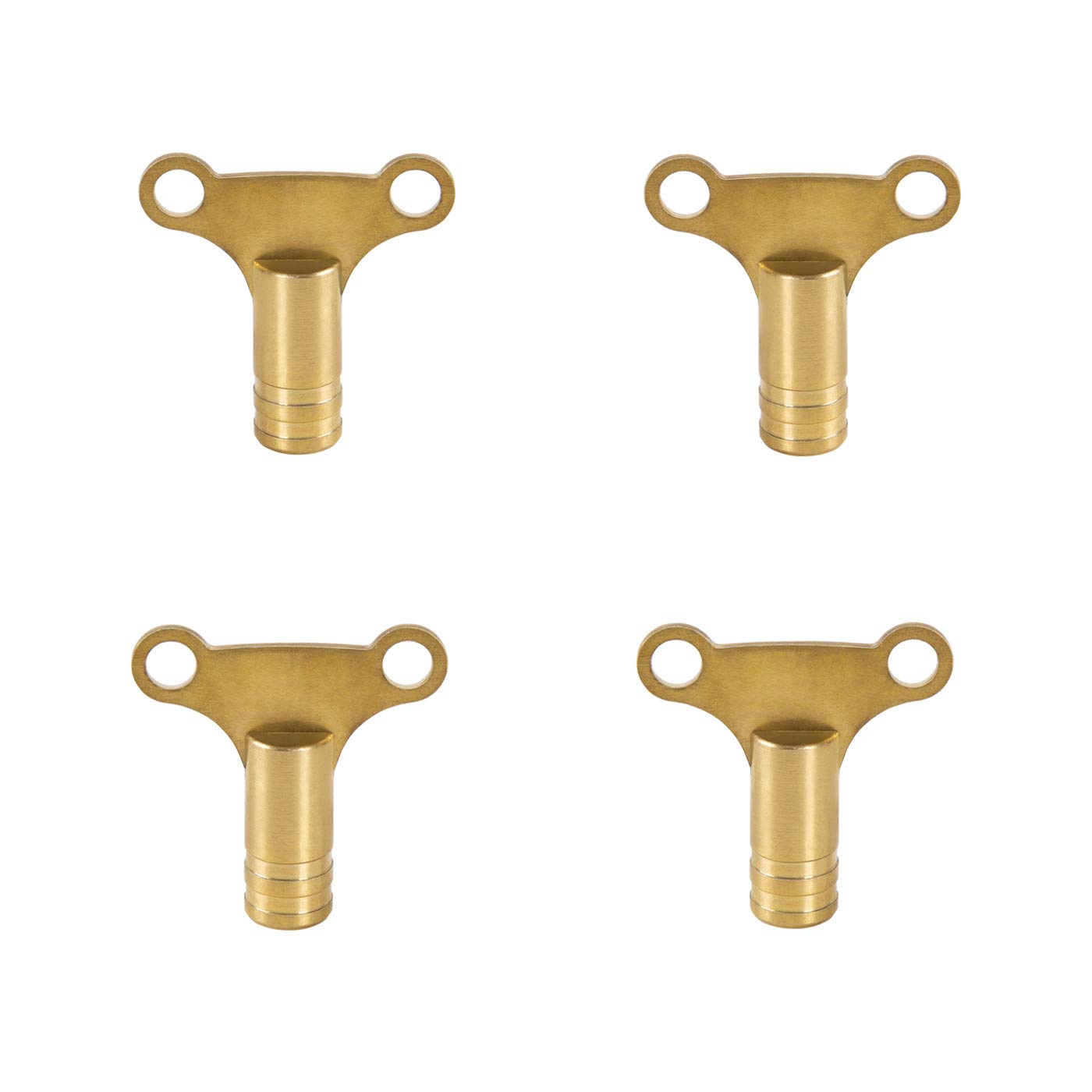 Easy Grip Radiator Bleed Key - Pack of 4 (Brass)