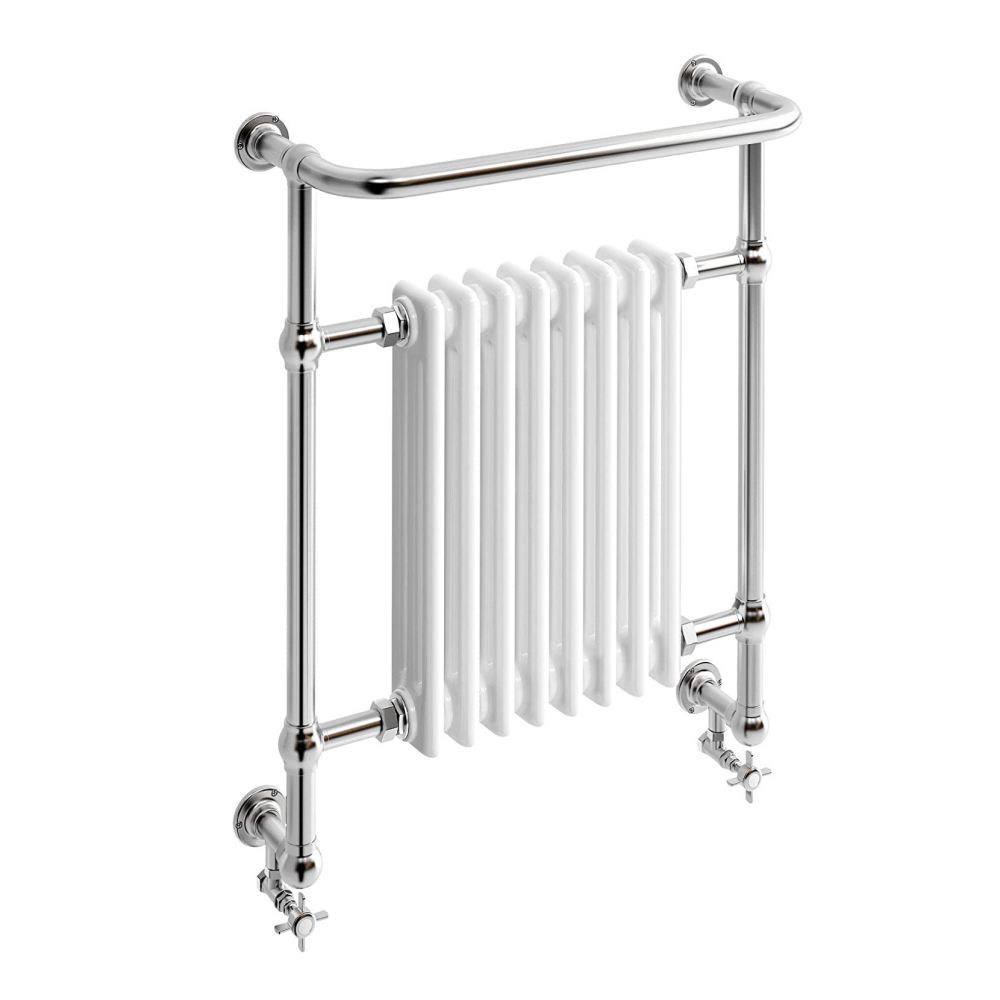 8 Column Traditional Vintage Wall Heated Towel Rail Bathroom Radiator
