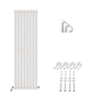Princia Vertical Oval Single Panel Radiator