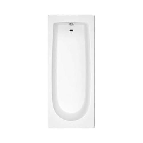 Bath Bathtub Round Single Bathroom Ended Straight Resin White Bathtub Soak