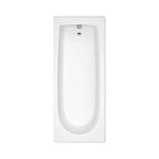 Bath Bathtub Round Single Bathroom Ended Straight Resin White Bathtub Soak