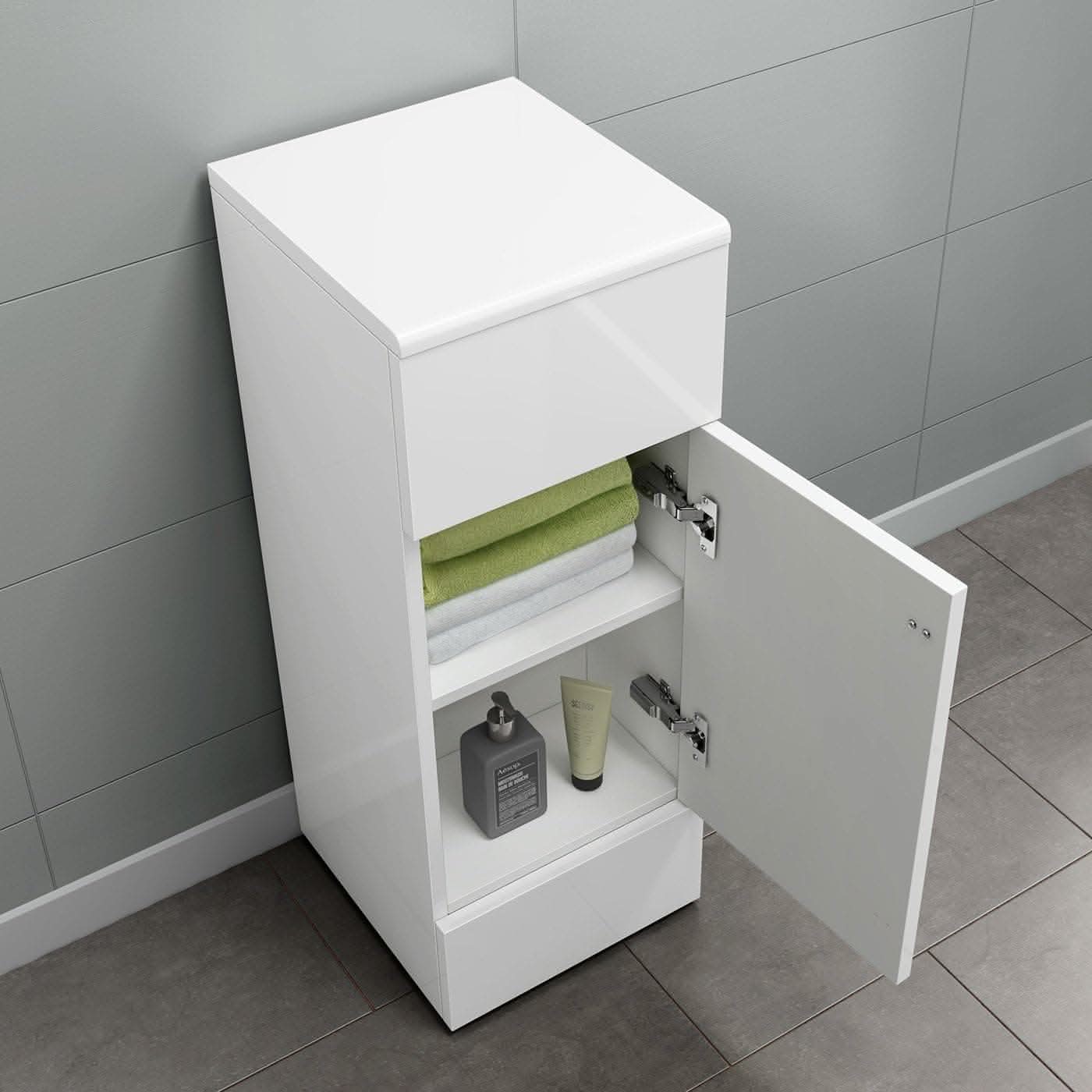 Harper Floor Mounted Cupboard Unit - 800mm x 325mm
