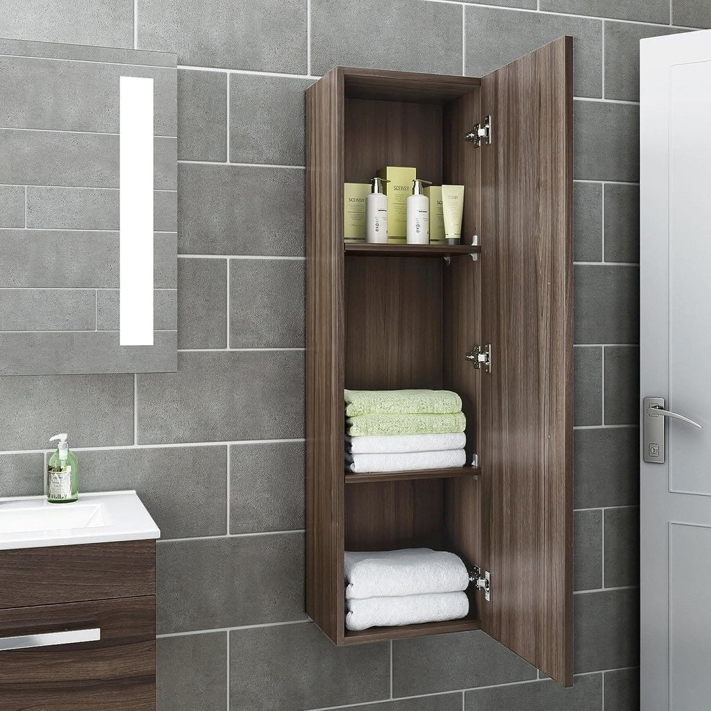 Avon Wall Mounted Tall Storage Unit - 1200mm x 350mm