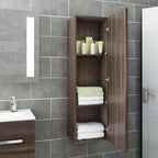 Avon Wall Mounted Tall Storage Unit - 1200mm x 350mm