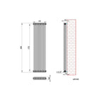 Helena Vertical Column Radiator
