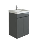 Modern Floor Standing Vanity Unit With Basin - 1 TH