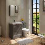 Apollo 2 Drawer Floorstanding Vanity With Basin