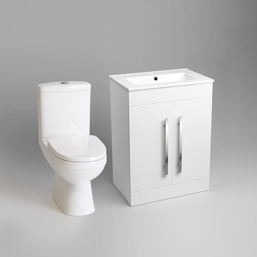 Avon Bathroom Suite - Gloss White