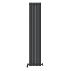 iBathUK Apex Vertical Double Panel Slim Flat Radiator, Designer Slim Radiator