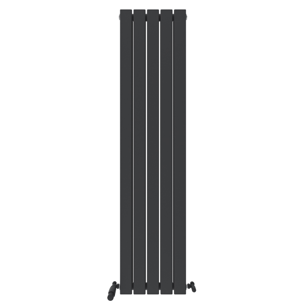 iBathUK Apex Vertical Double Panel Slim Flat Radiator, Designer Slim Radiator