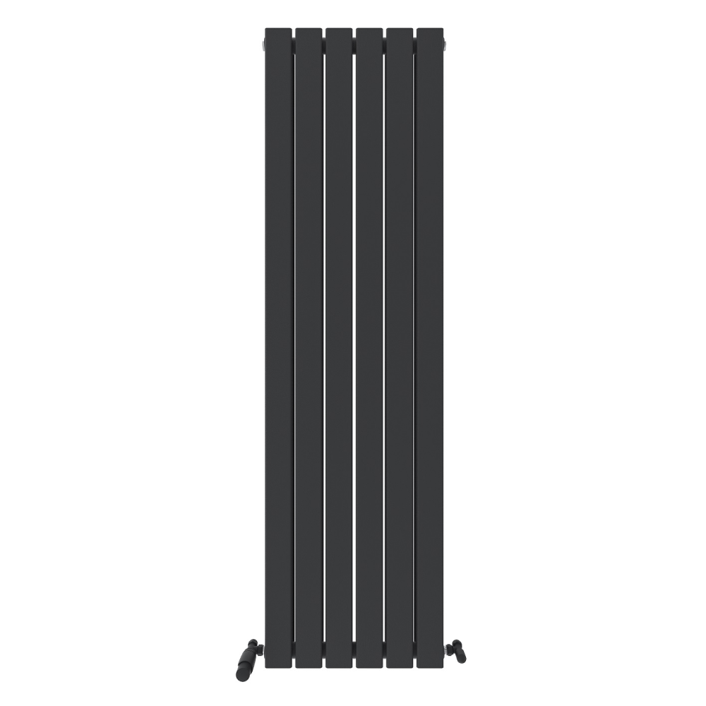 iBathUK Apex Vertical Double Panel Slim Flat Radiator, Designer Slim Radiator