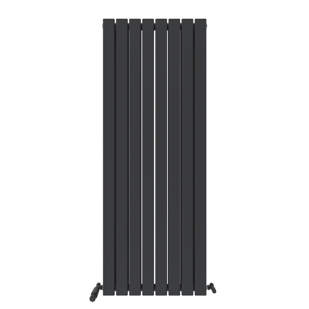 iBathUK Apex Vertical Double Panel Slim Flat Radiator, Designer Slim Radiator