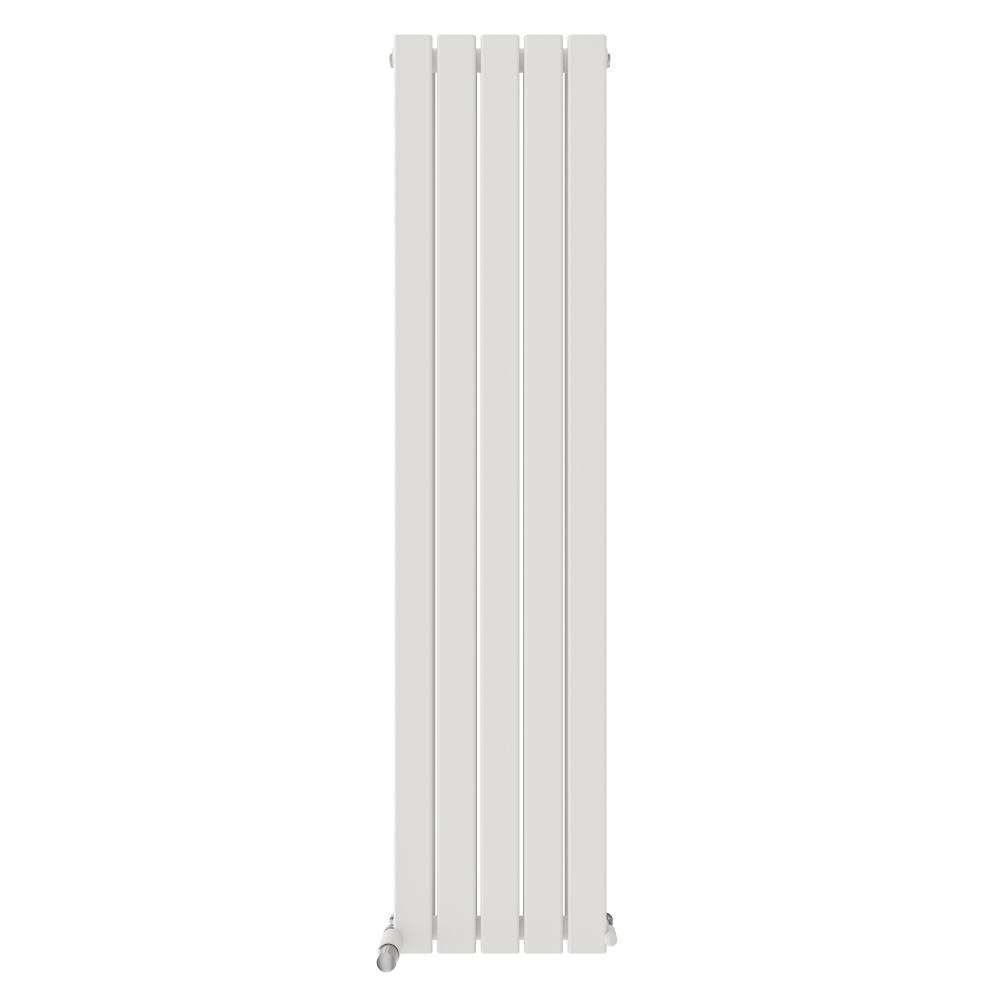 iBathUK Apex Vertical Double Panel Slim Flat Radiator, Designer Slim Radiator