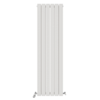 iBathUK Apex Vertical Double Panel Slim Flat Radiator, Designer Slim Radiator