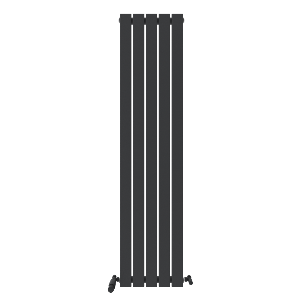iBathUK Apex Vertical Single Panel Slim Flat Radiator, Designer Slim Radiator