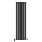 iBathUK Apex Vertical Single Panel Slim Flat Radiator, Designer Slim Radiator