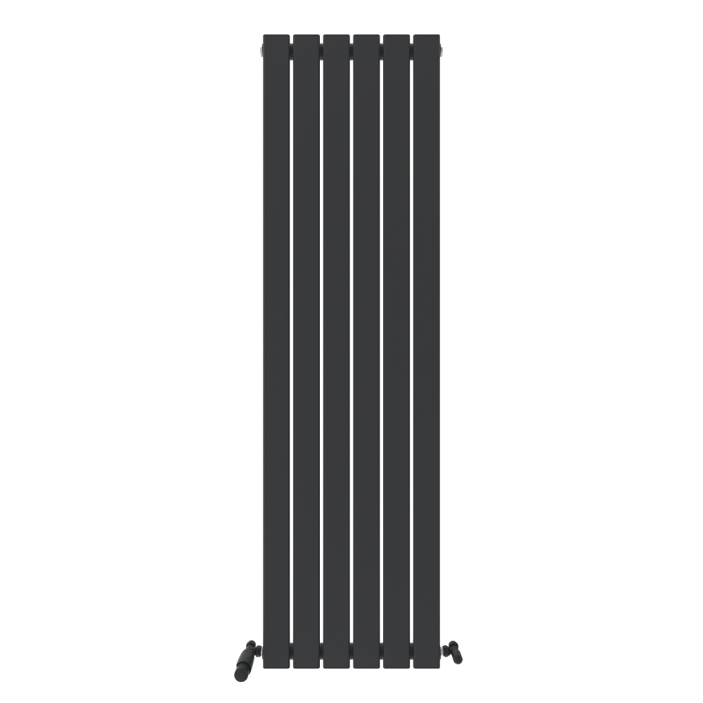 iBathUK Apex Vertical Single Panel Slim Flat Radiator, Designer Slim Radiator
