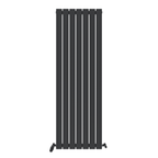 iBathUK Apex Vertical Single Panel Slim Flat Radiator, Designer Slim Radiator