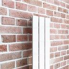 iBathUK Apex Vertical Single Panel Slim Flat Radiator, Designer Slim Radiator