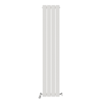 iBathUK Apex Vertical Single Panel Slim Flat Radiator, Designer Slim Radiator