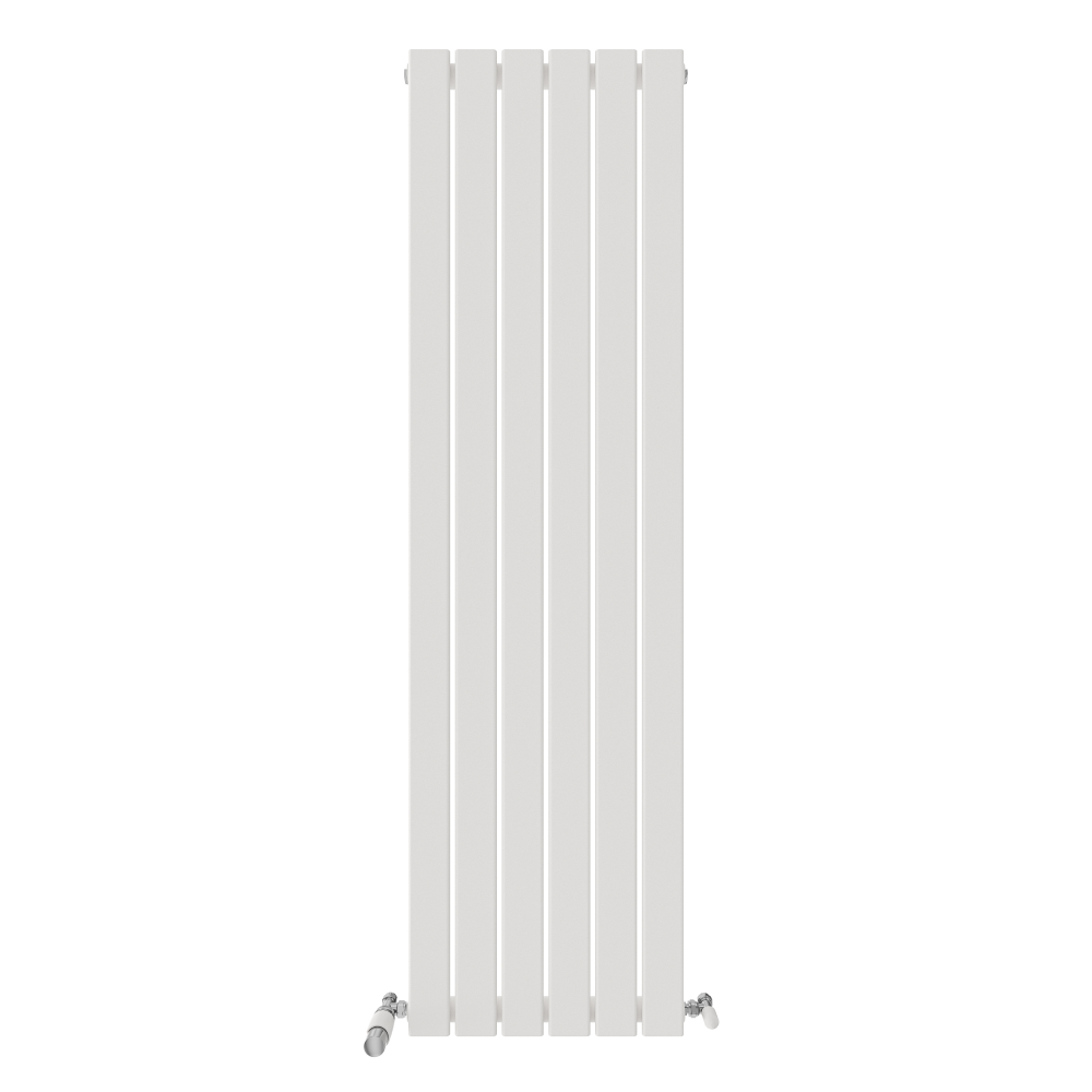iBathUK Apex Vertical Single Panel Slim Flat Radiator, Designer Slim Radiator