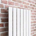 iBathUK Apex Vertical Single Panel Slim Flat Radiator, Designer Slim Radiator