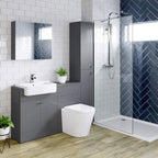 Harper Floor Mounted Tall Storage Unit - 1900mm x 320mm