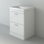 Apollo 2 Drawer Floorstanding Vanity With Basin