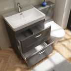 Apollo 2 Drawer Floorstanding Vanity With Basin