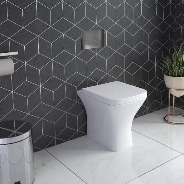 Mini Modern Flooratanding Bathroom Suite