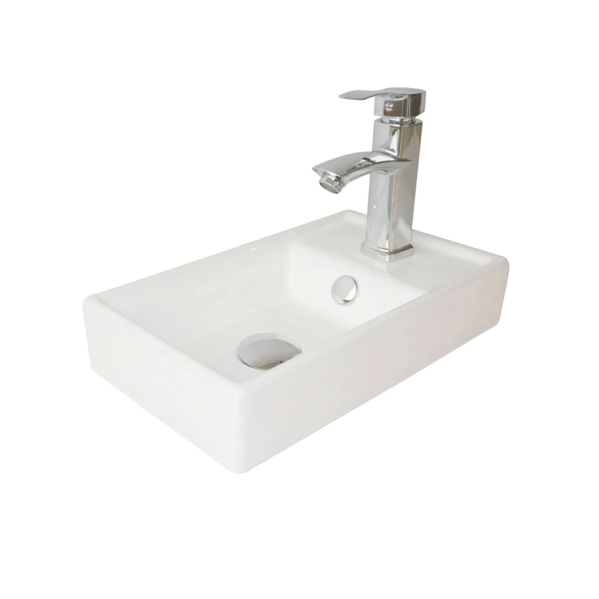 Mini Modern Flooratanding Bathroom Suite